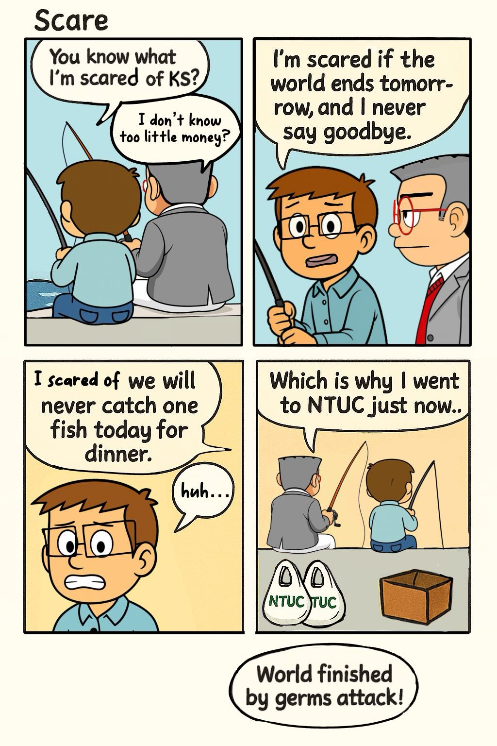 Sample multi-panel comic made with mikomiko by the community